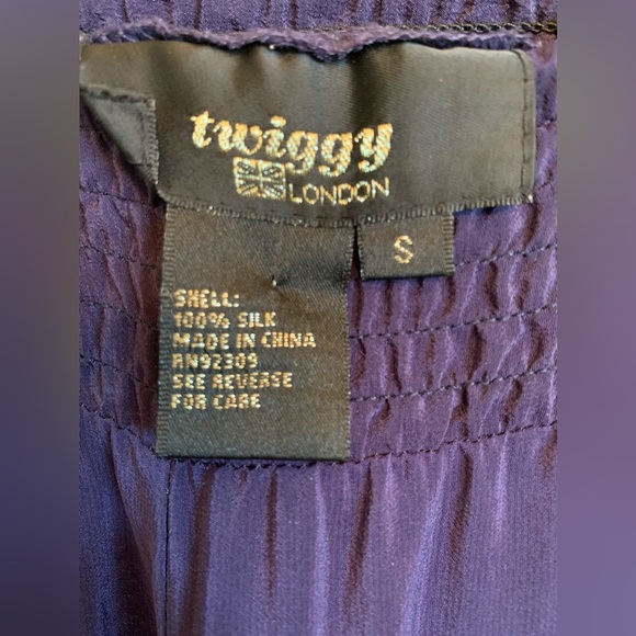 Twiggy London Silk Pants size small - Picture 3 of 4